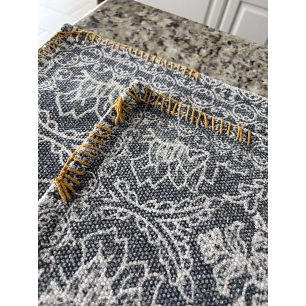 Market & Place Fine‎ Home Fashions Rugs 100% Cotton Gorgeous GUC 3488